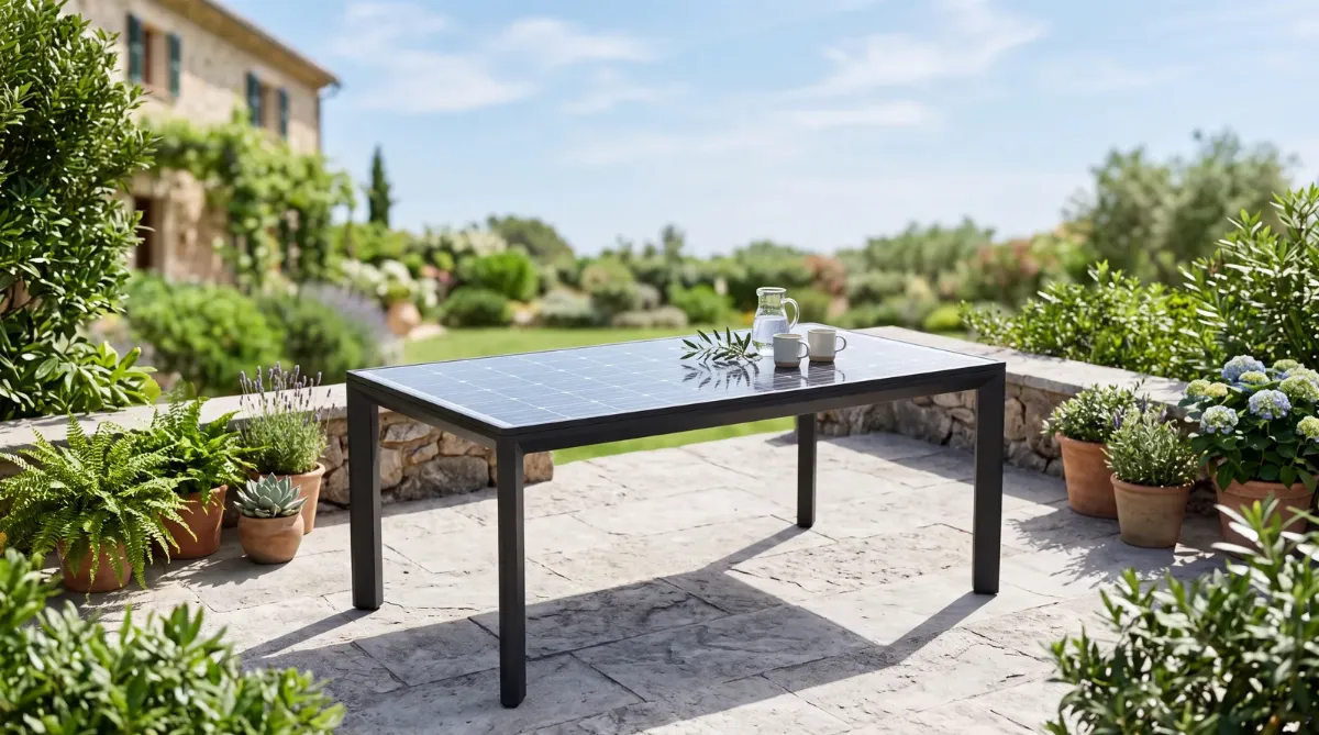 Technaxx Solartisch TX-250 im Test: Strom sparen ohne Bohren