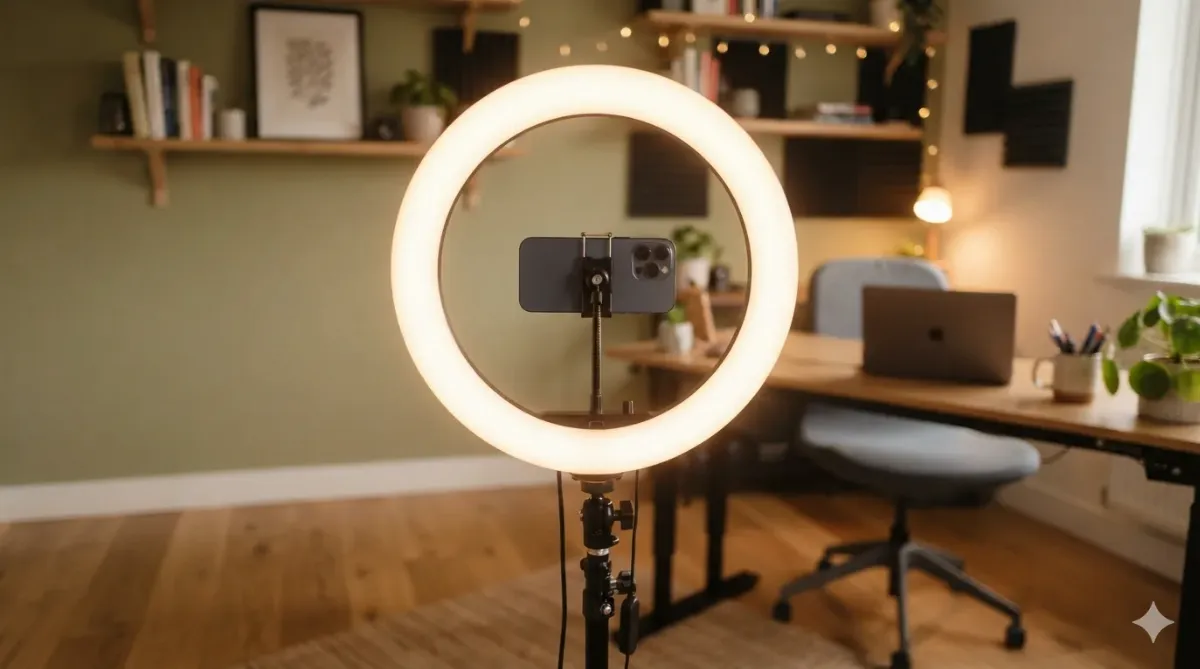Ringlicht Test 2026 – die 5 besten für Streaming, YouTube &amp; Videocalls